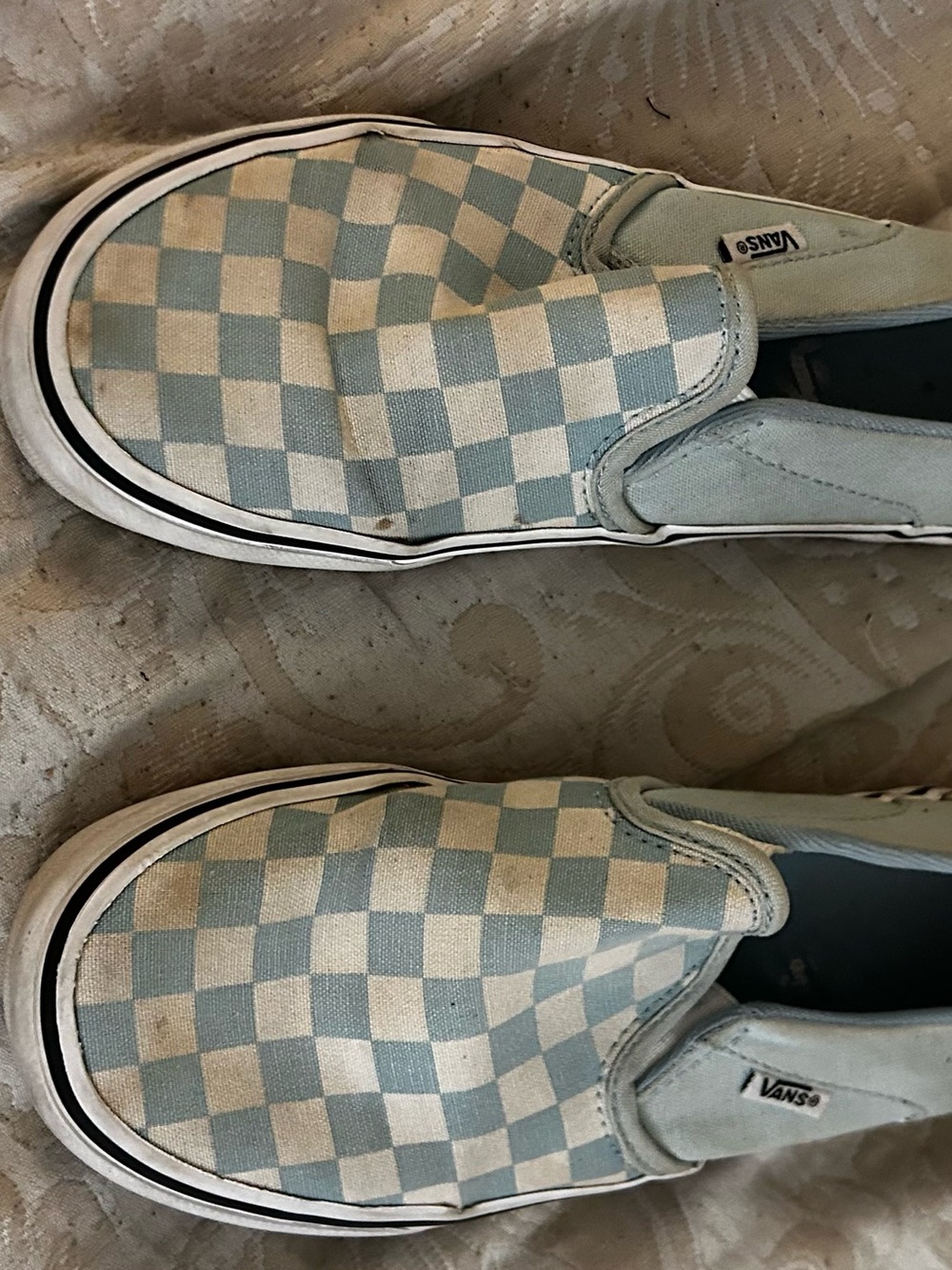 Vans Baby Blue Checkers